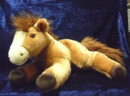 Teddy Hermann Plush 90274 - Pony lying down brown