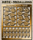 Rio Rondo Traditional (1:9) A872g - Medallions etched...