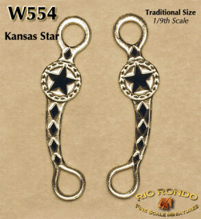 Rio Rondo Traditional (1:9) W554 - Kansas Star bit etched (silvery)