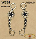 Rio Rondo Traditional (1:9) W554 - Kansas Star bit etched...