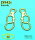 Rio Rondo Bijoux (1:18) JX942g - Butterfly Gebiss geätzt (goldfarben)