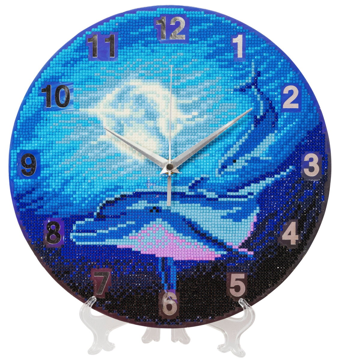 Craft Buddy CLK-S1 - Crystal Uhr Kit - Delfine - Modellpferdeversand, 27,99  €