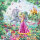 Craft Buddy CAK-AC1 - Framed Crystal Art Kit - Prinzessin mit Einhorn