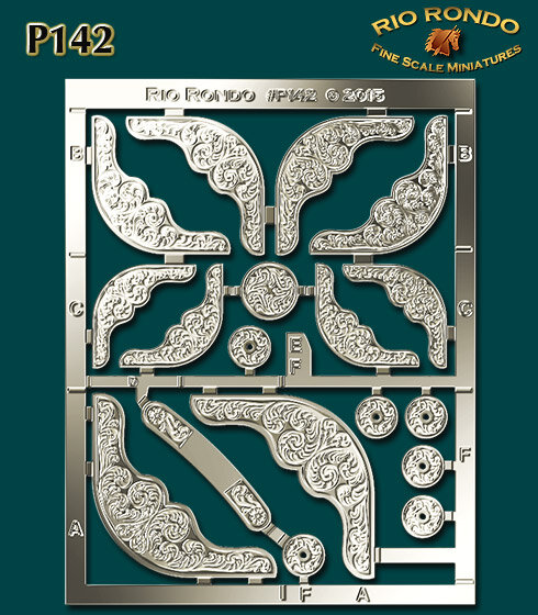Rio Rondo Traditional (1:9) P142 - Western Sattelzeug Verzierung geät ...