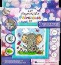 Craft Buddy CAFBL-3 - Crystal Art Frameables Kit - Elefant