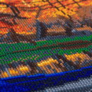 Craft Buddy CAK-A101L - Framed Crystal Art Kit - Autumn Boat