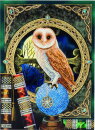 Craft Buddy CCKXL-1 - XL Crystal Card Kit Spell Keeper Owl