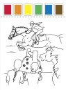 Breyer Activity Set 4159 - Horse Crazy malen mit Wasserfarben (Buch / Fareben / Pinsel)