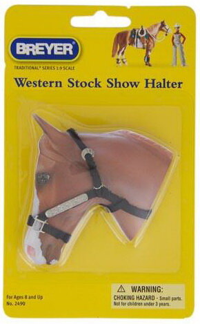 Breyer 1:9 Traditionell Serie Modell Pferd Zubehör Western Show Bridle 