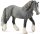 CollectA 88574 - Shire Horse Mare grey