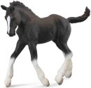 CollectA Clydesdale Stallion Black Sabino Roan