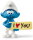 Schleich 20823 - Smurf with Sign