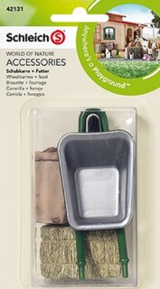 Schleich 42131 - Schubkarre + Futter