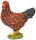 Bullyland 62316 - Hen (brown)