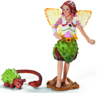 Schleich 70454 - Kastanienelfe mit Gefährte