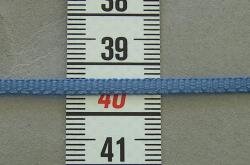 Ripsband 3 mm - Azzurro Scuro (Preis pro Laufmeter)