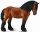 CollectA 88759 - Ardenner Hengst (braun)