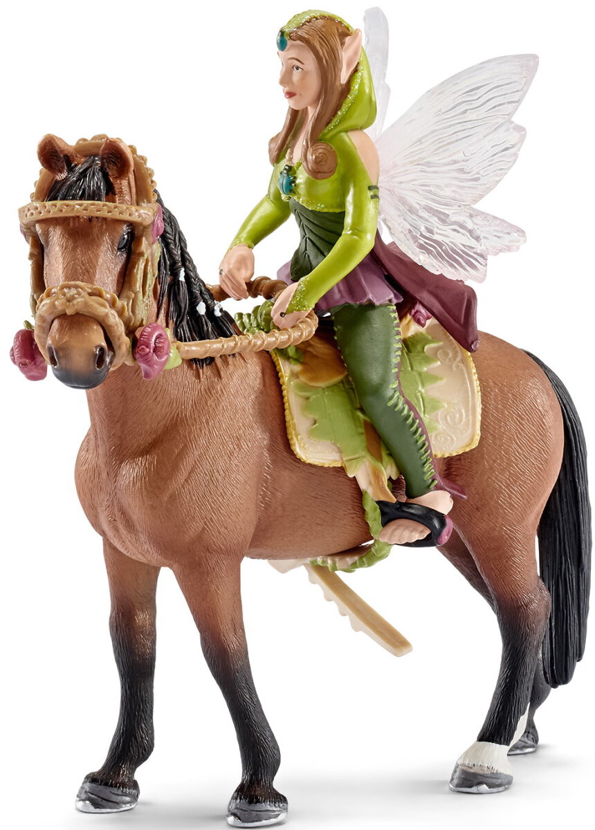 Schleich 42109 elfenreitset waldelfe bayala sin caballo 