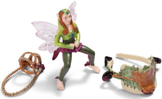 Schleich Bayala Limeya Elf Riding Set Figurine 